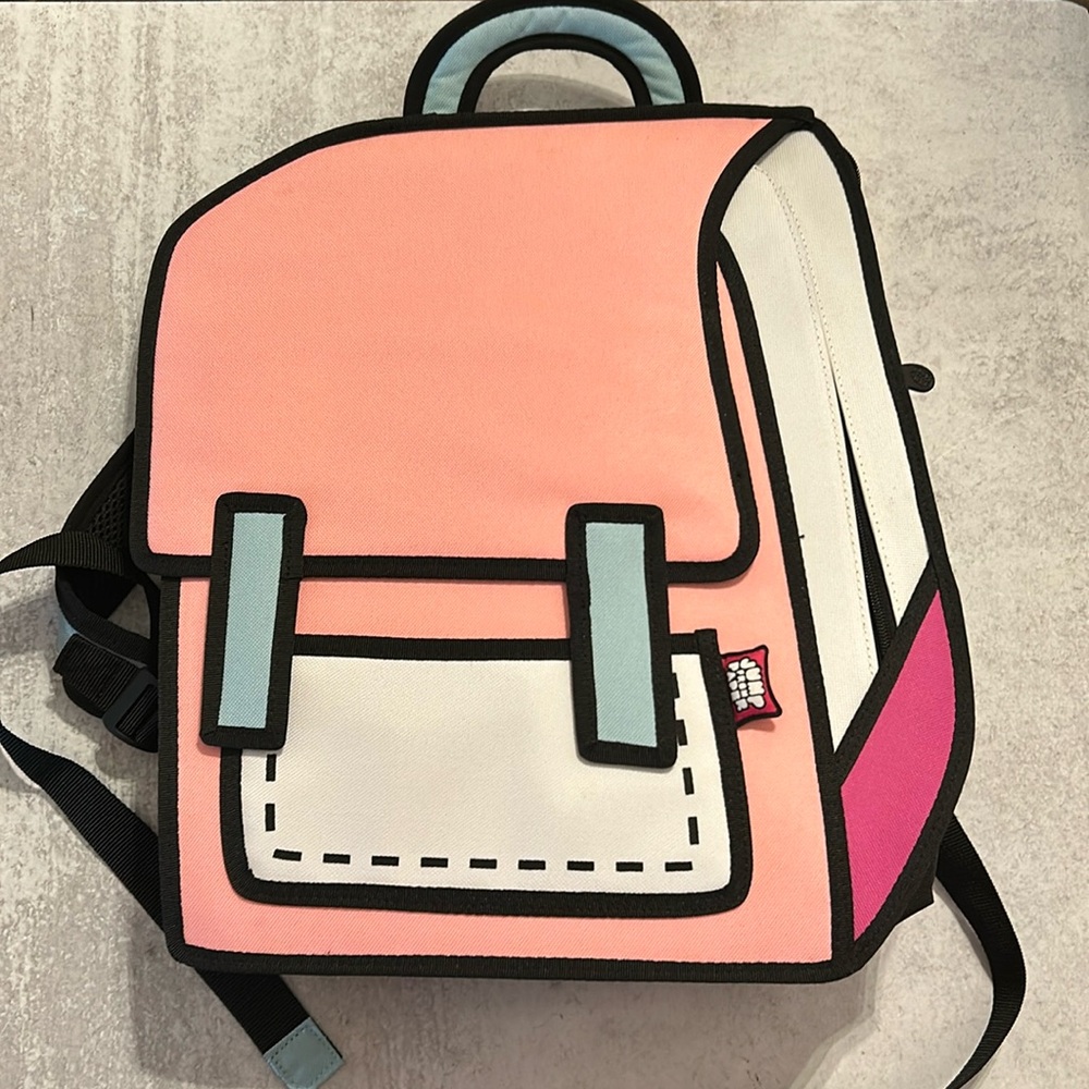 Jump From Paper spaceman backpack